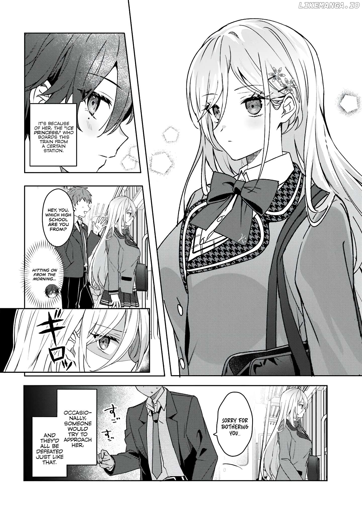 After I Save The Ice Princess From Another School From a Mol*ster, We Started as Friends Chapter 1 - page 4