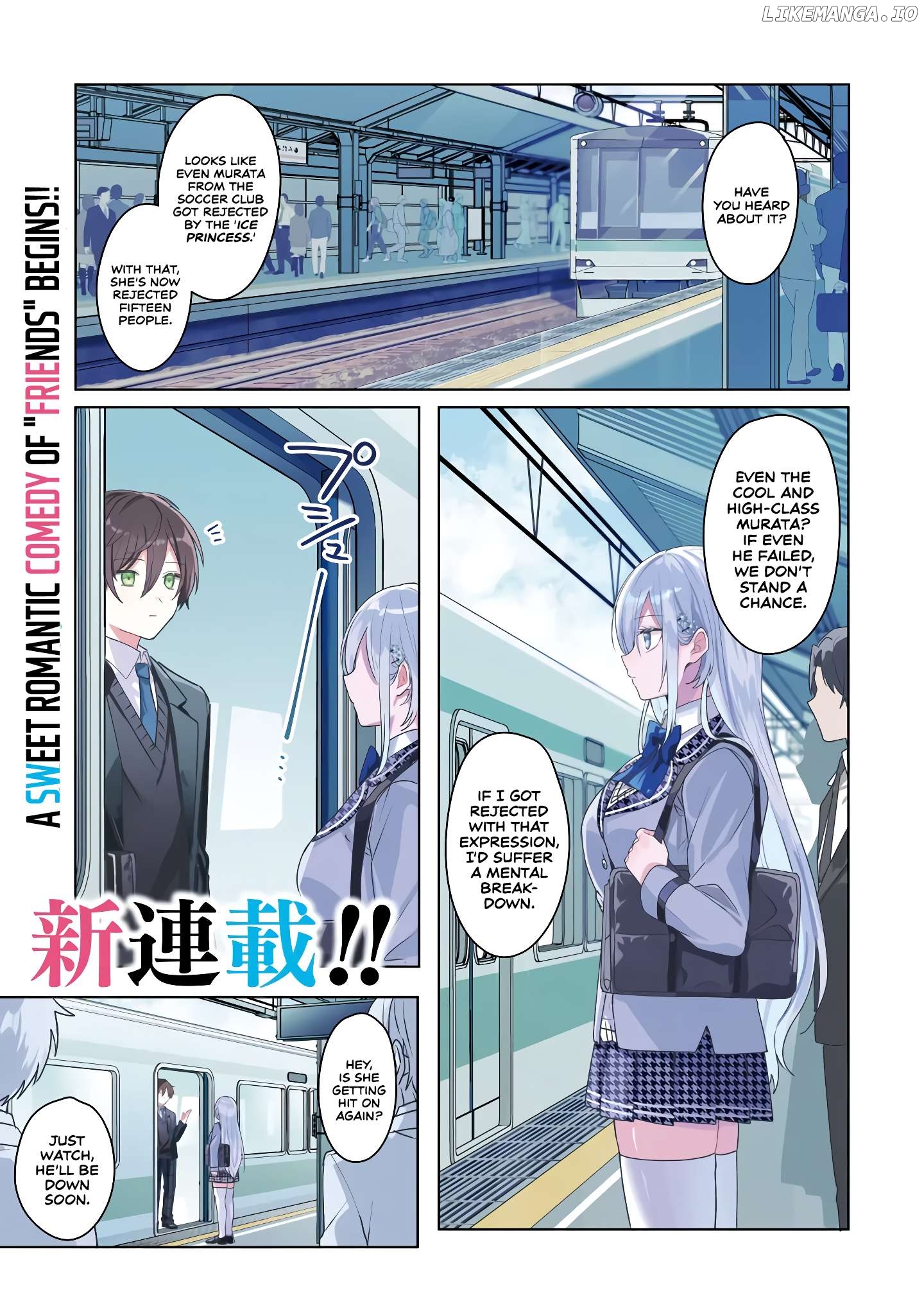 After I Save The Ice Princess From Another School From a Mol*ster, We Started as Friends Chapter 1.1 - page 1