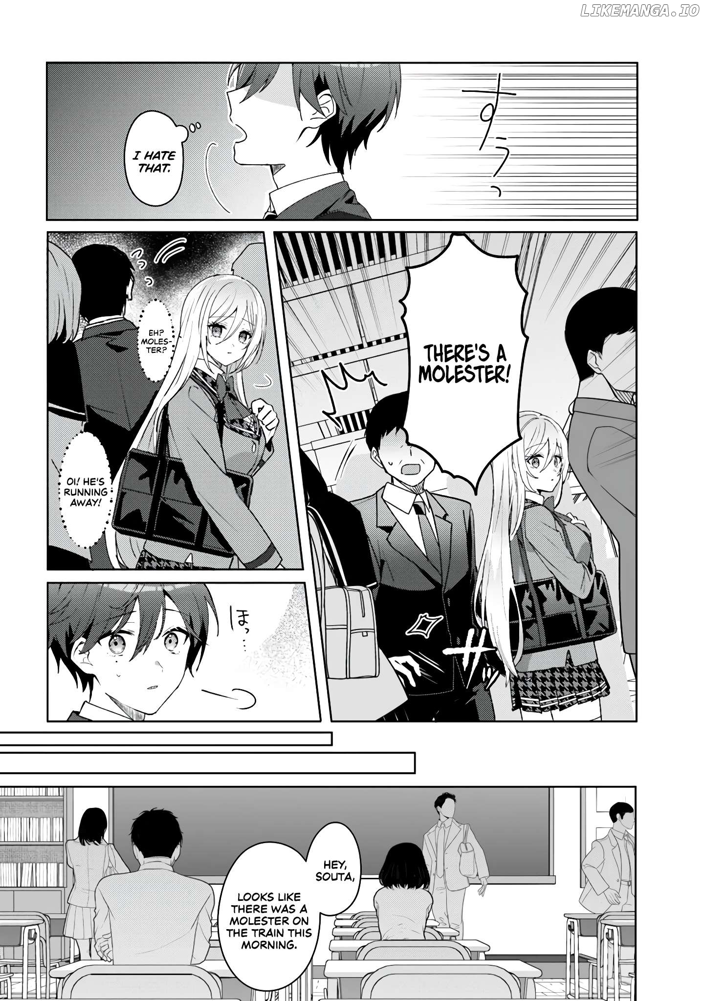 After I Save The Ice Princess From Another School From a Mol*ster, We Started as Friends Chapter 1.1 - page 10