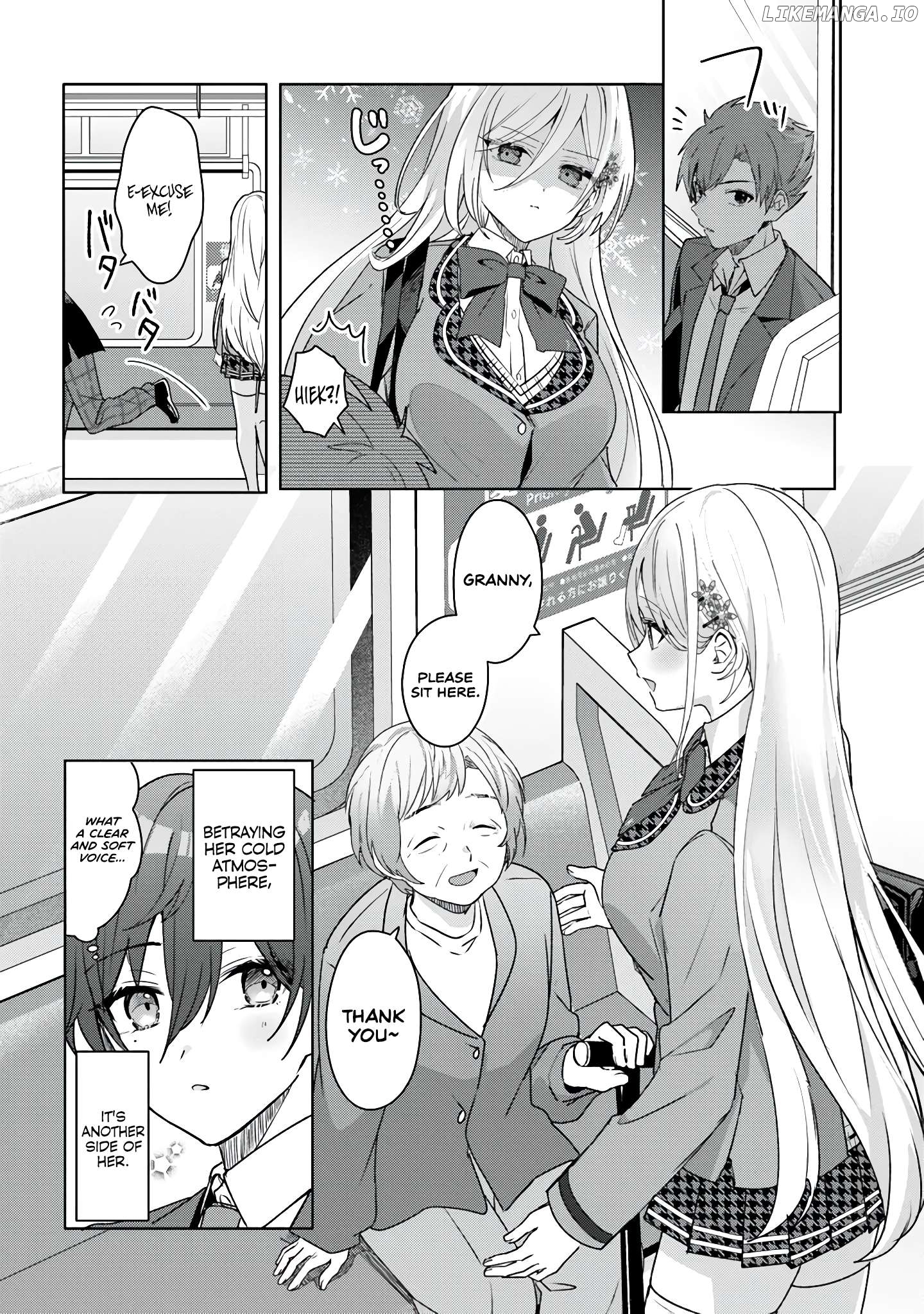 After I Save The Ice Princess From Another School From a Mol*ster, We Started as Friends Chapter 1.1 - page 6