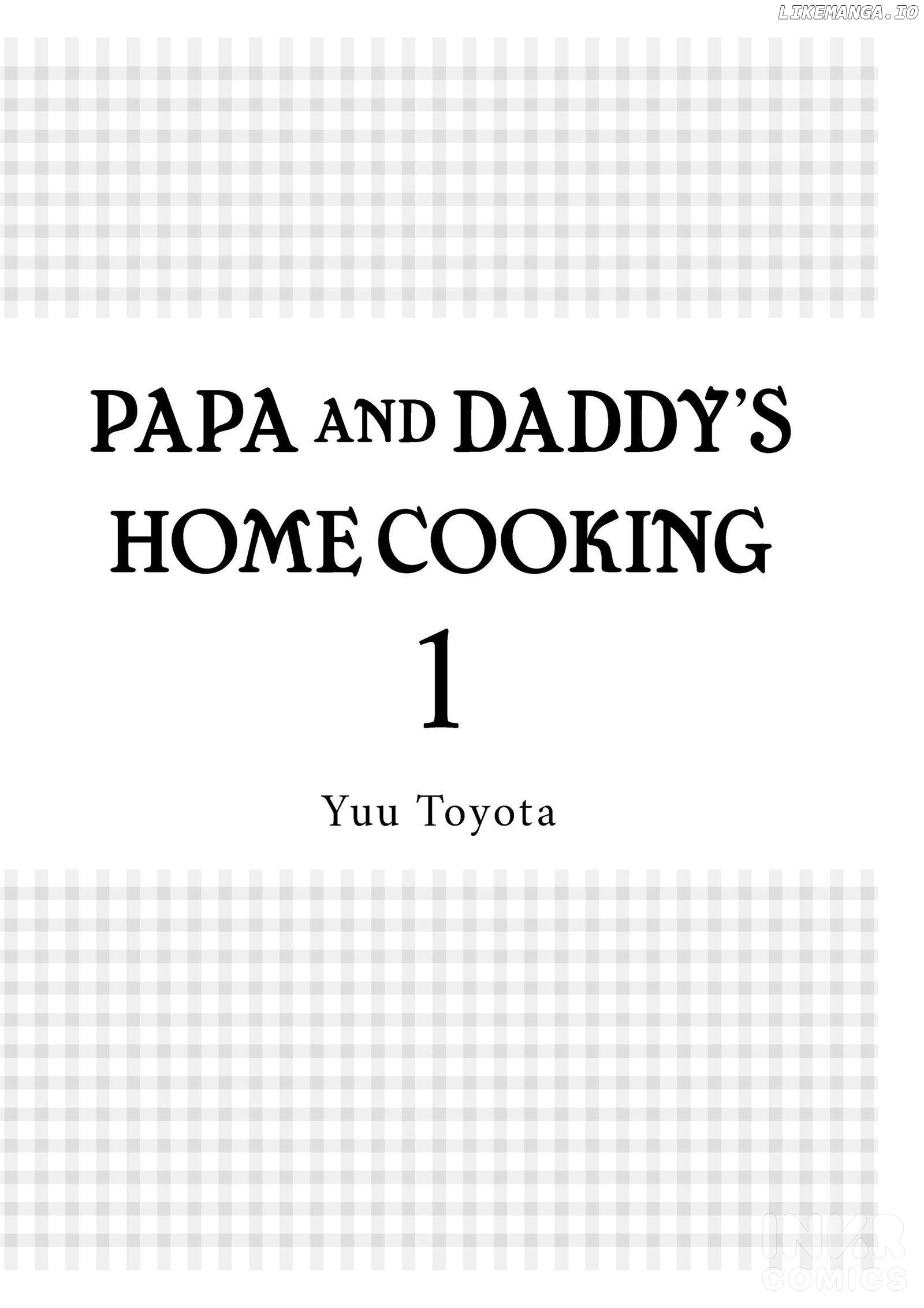 Papa To Oyaji No Uchi Gohan chapter 0.1 - page 2