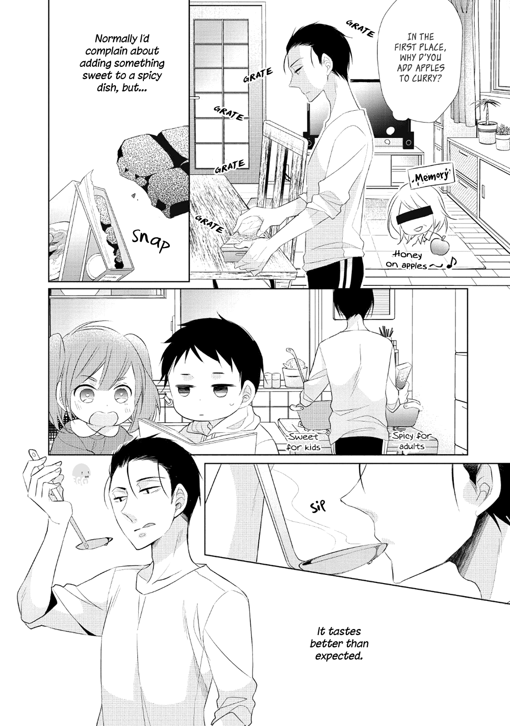 Papa To Oyaji No Uchi Gohan chapter 1 - page 35