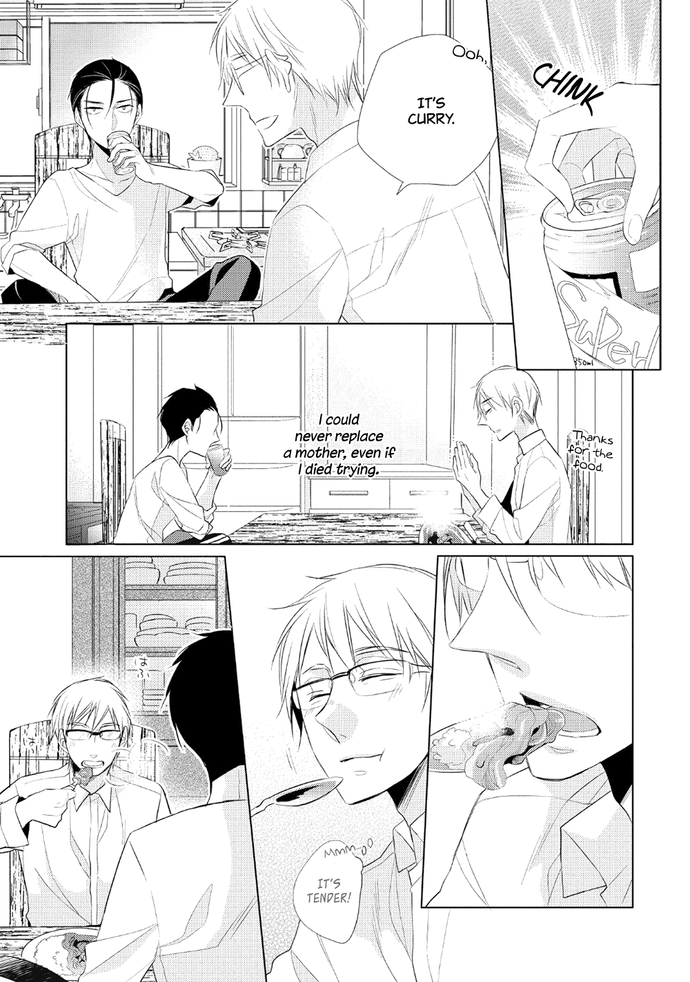 Papa To Oyaji No Uchi Gohan chapter 1 - page 45
