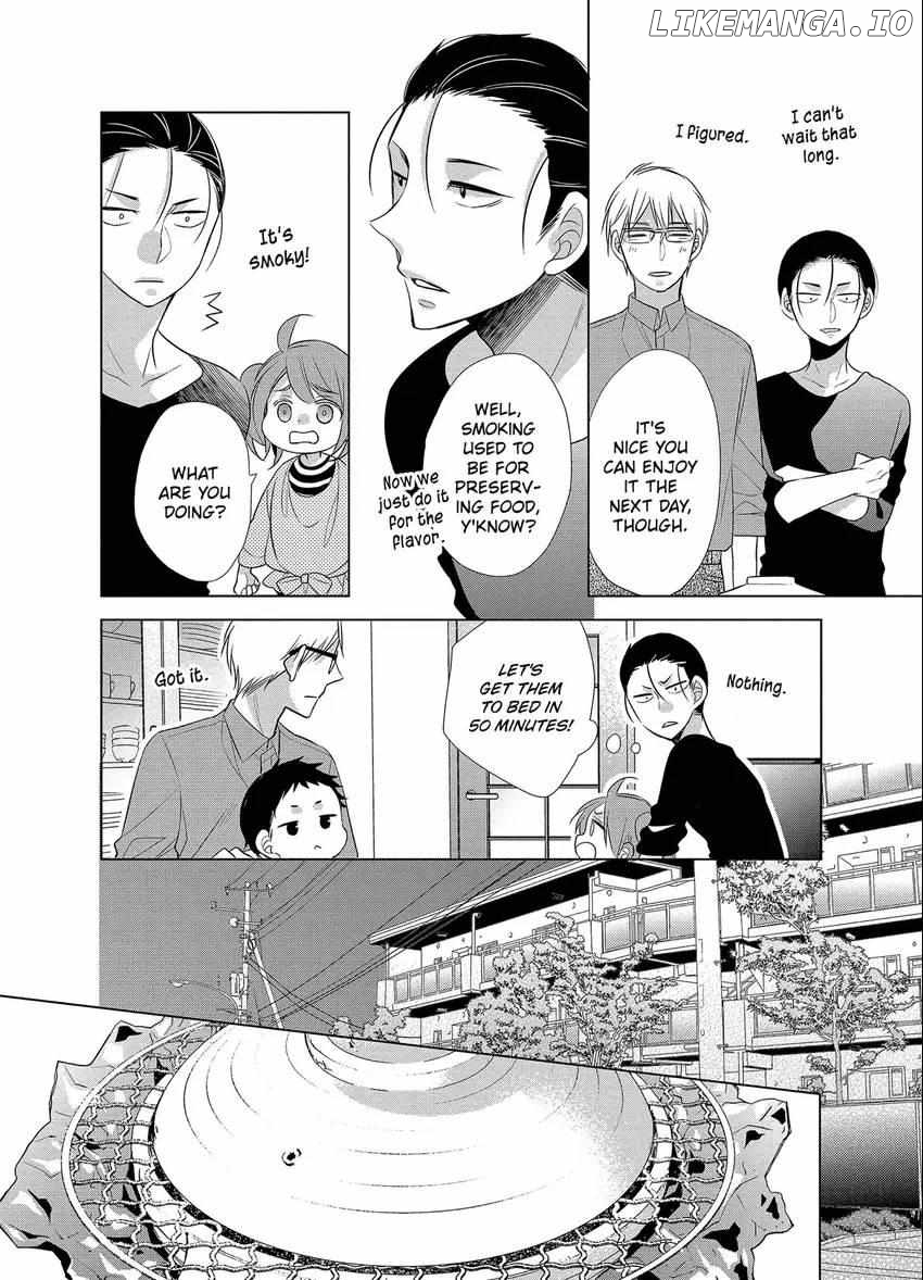 Papa To Oyaji No Uchi Gohan chapter 15.5 - page 9