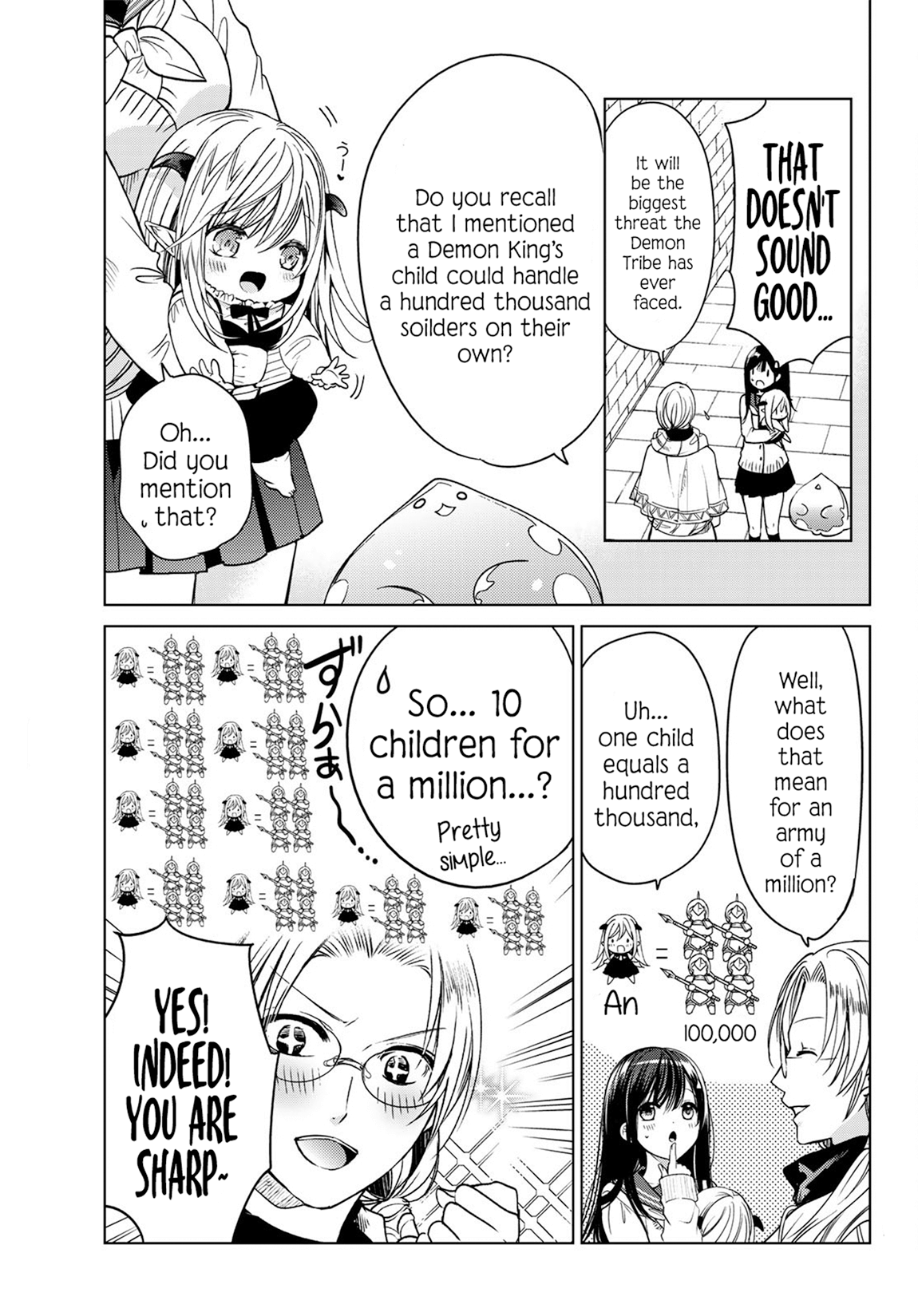 I Became the Mother of the Strongest Demon Lord's 10 Children in Another World. Chapter 3 - page 38