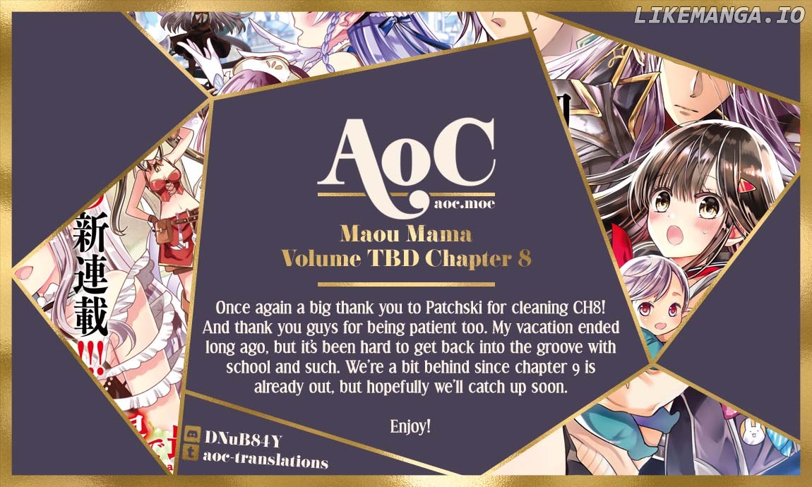 I Became the Mother of the Strongest Demon Lord's 10 Children in Another World. Chapter 8 - page 1