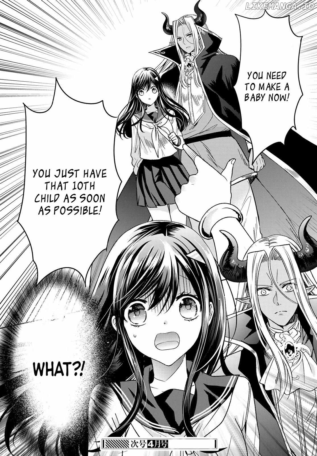 I Became the Mother of the Strongest Demon Lord's 10 Children in Another World. Chapter 34 - page 36