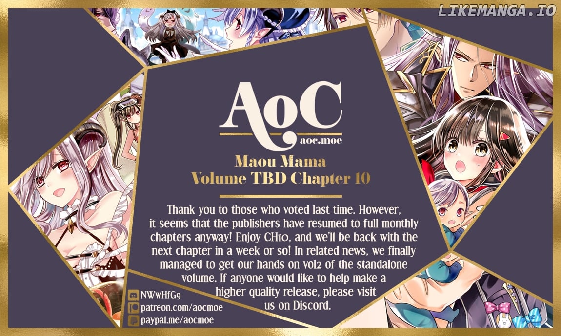 I Became the Mother of the Strongest Demon Lord's 10 Children in Another World. Chapter 10 - page 1
