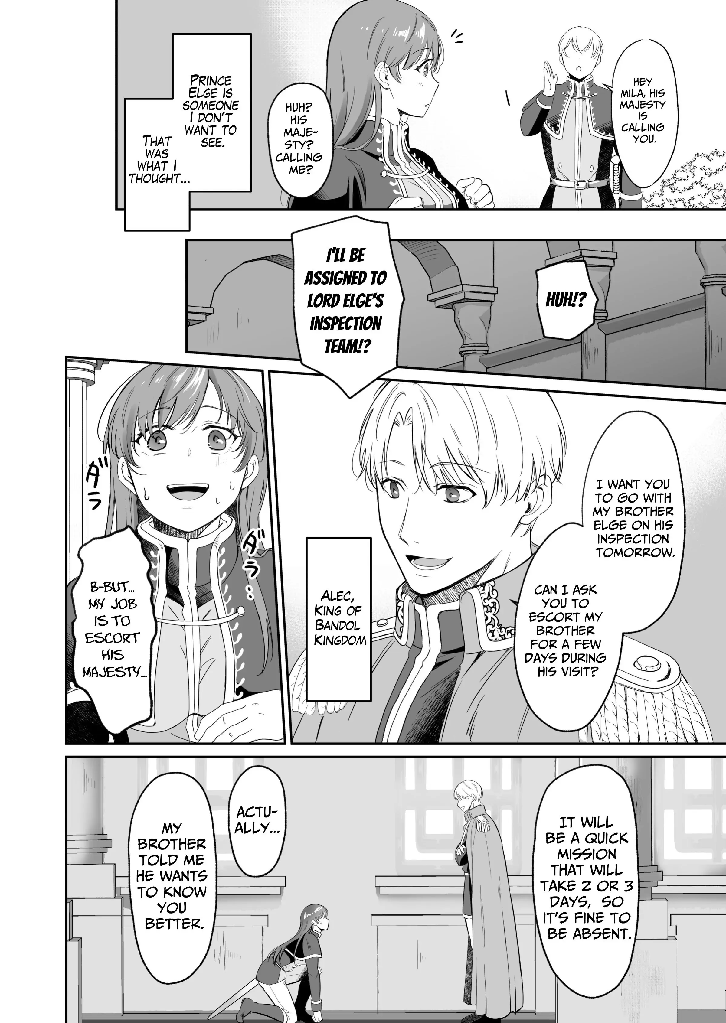 The Strongest Knightess Cannot Escape An Obsessive Prince! Chapter 1 - page 15