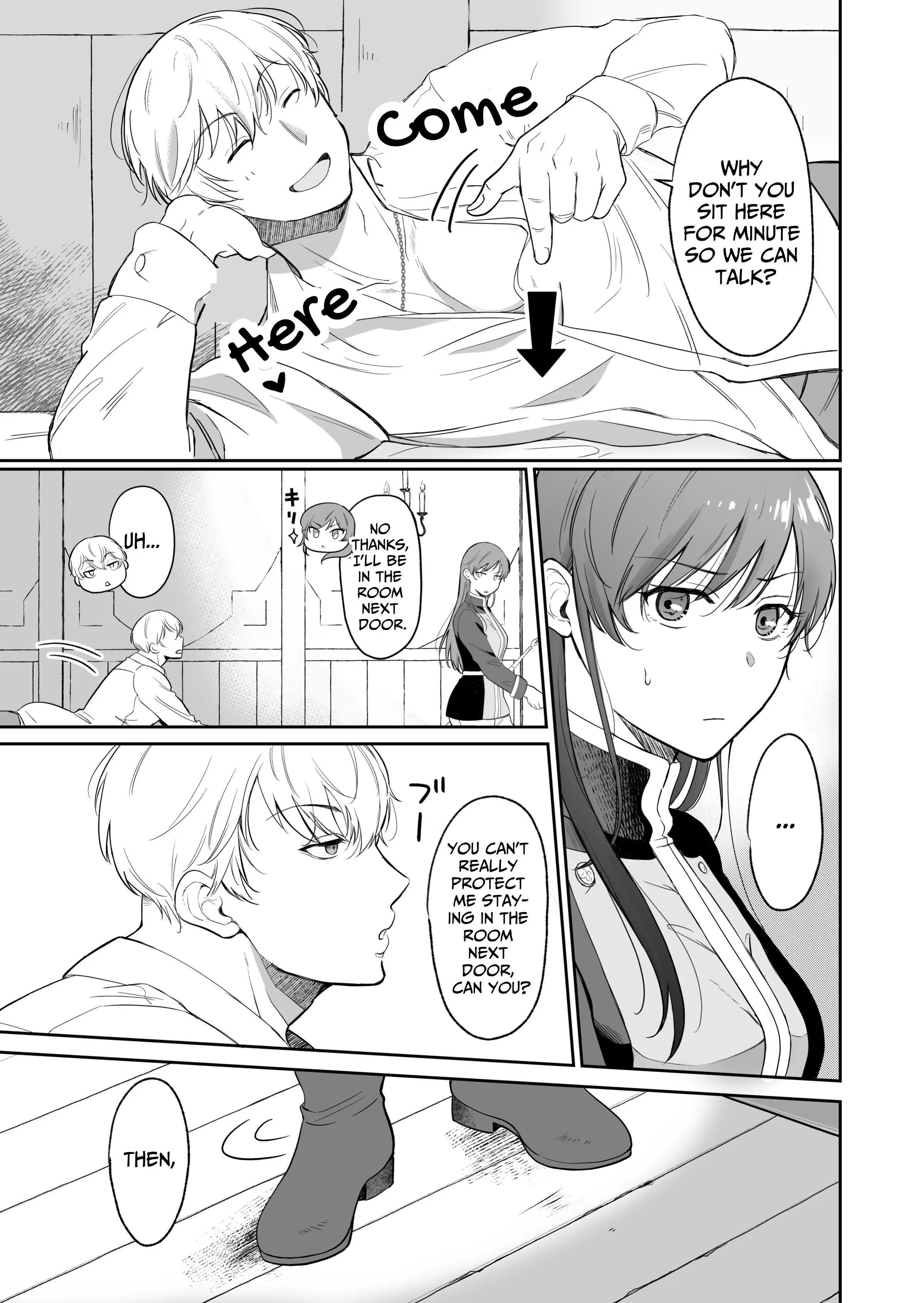 The Strongest Knightess Cannot Escape An Obsessive Prince! Chapter 1 - page 18