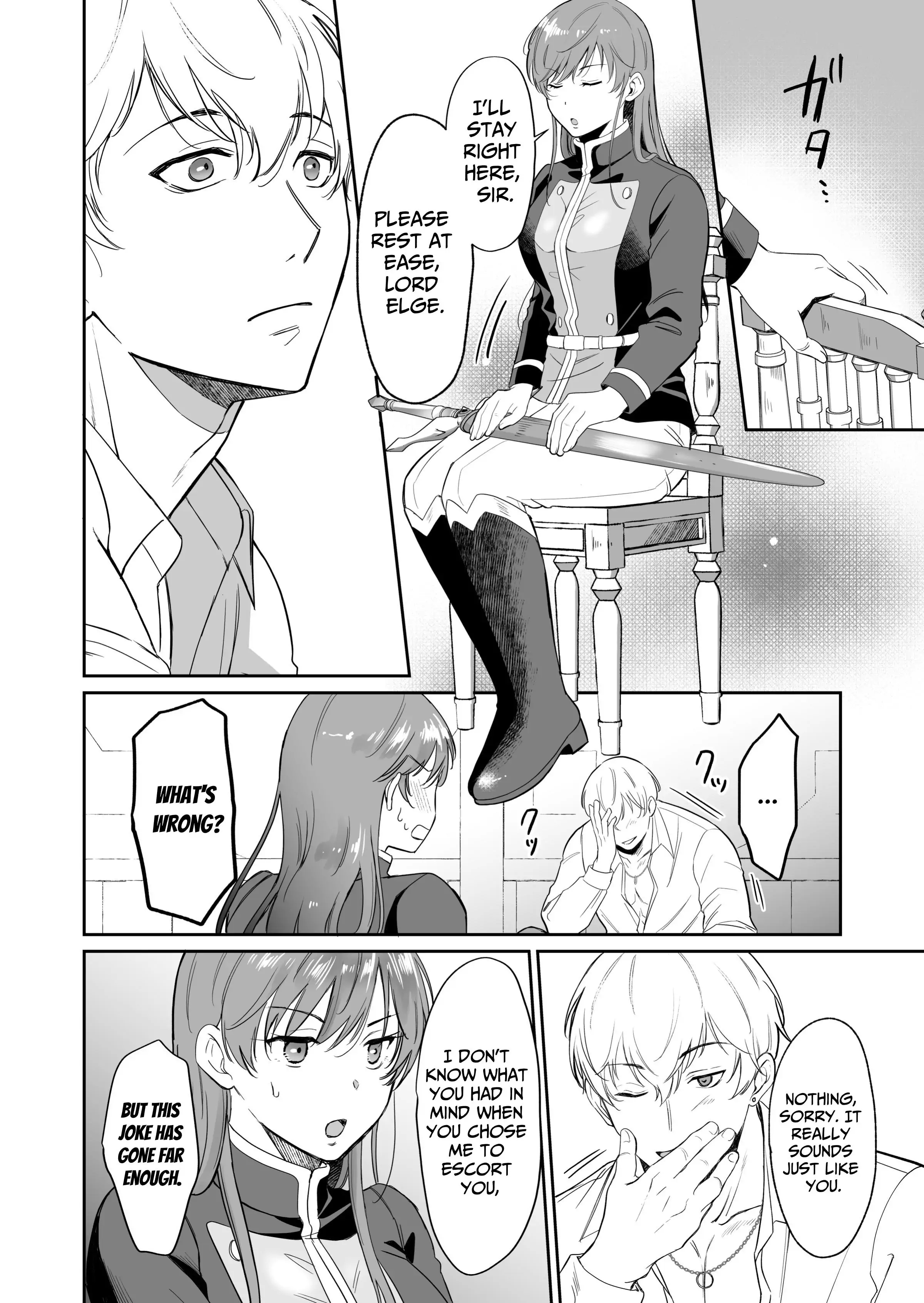 The Strongest Knightess Cannot Escape An Obsessive Prince! Chapter 1 - page 19