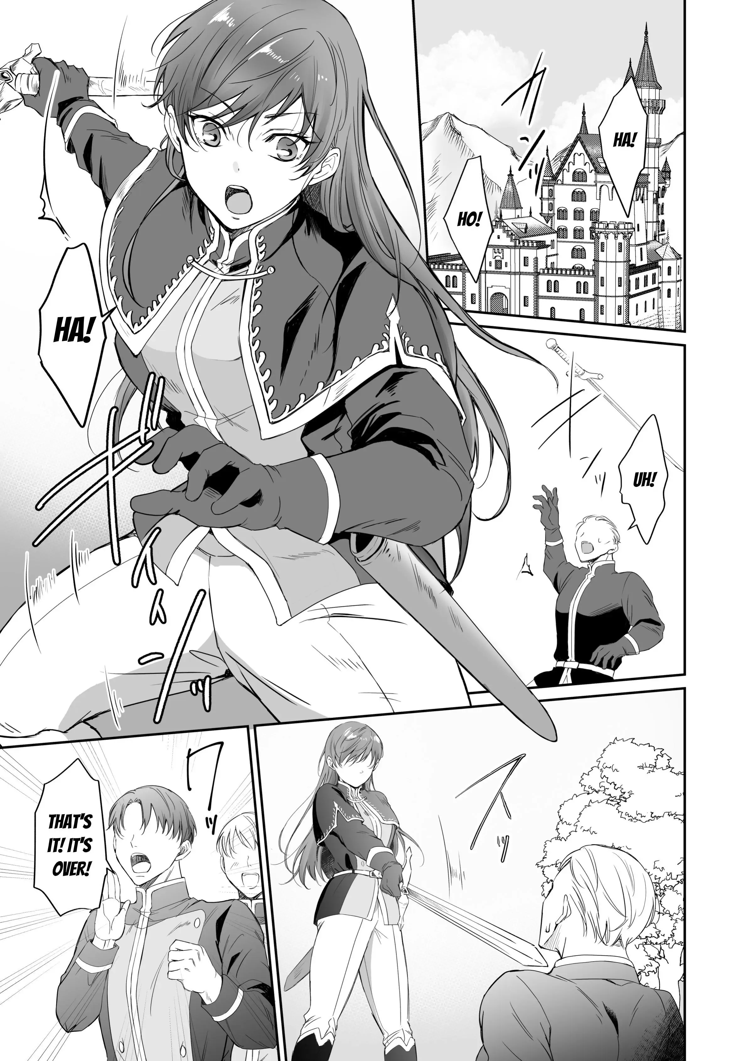 The Strongest Knightess Cannot Escape An Obsessive Prince! Chapter 1 - page 4