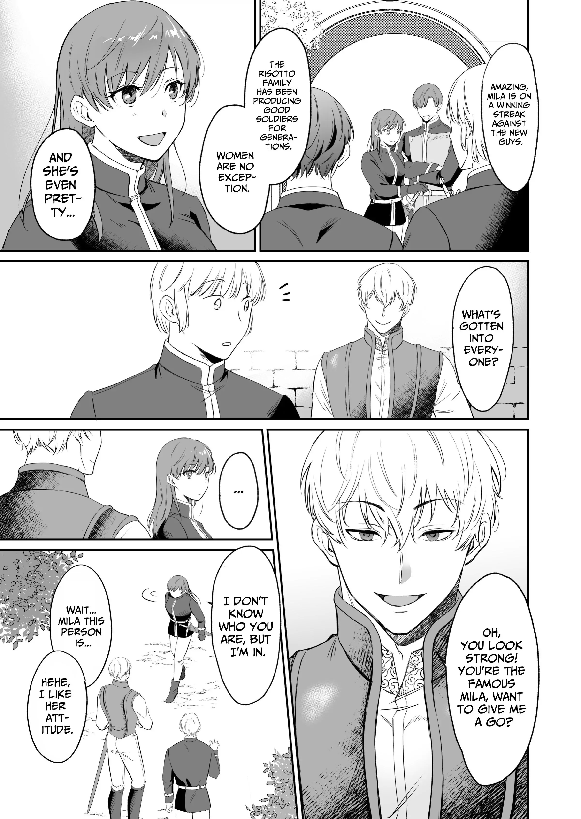 The Strongest Knightess Cannot Escape An Obsessive Prince! Chapter 1 - page 8