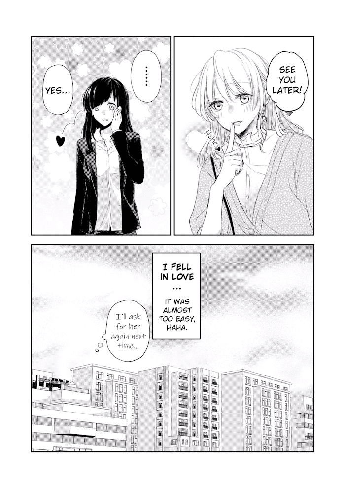 The story of a lonely female president who instantly falls for a female lesbian worker Chapter 1 - page 8