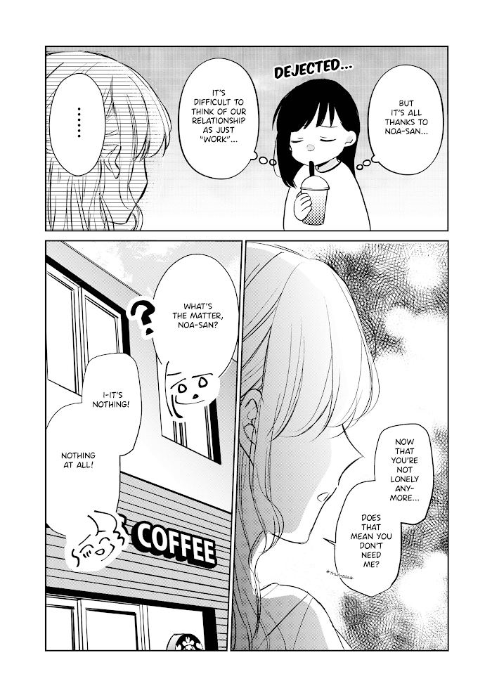 The story of a lonely female president who instantly falls for a female lesbian worker Chapter 10 - page 8