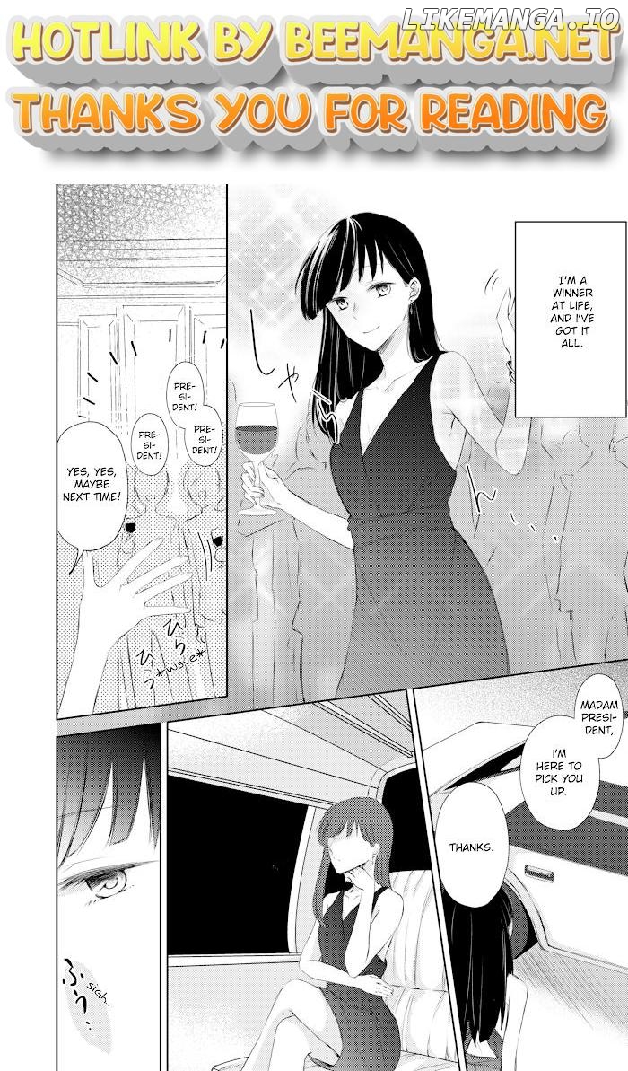The story of a lonely female president who instantly falls for a female lesbian worker Chapter 2 - page 1