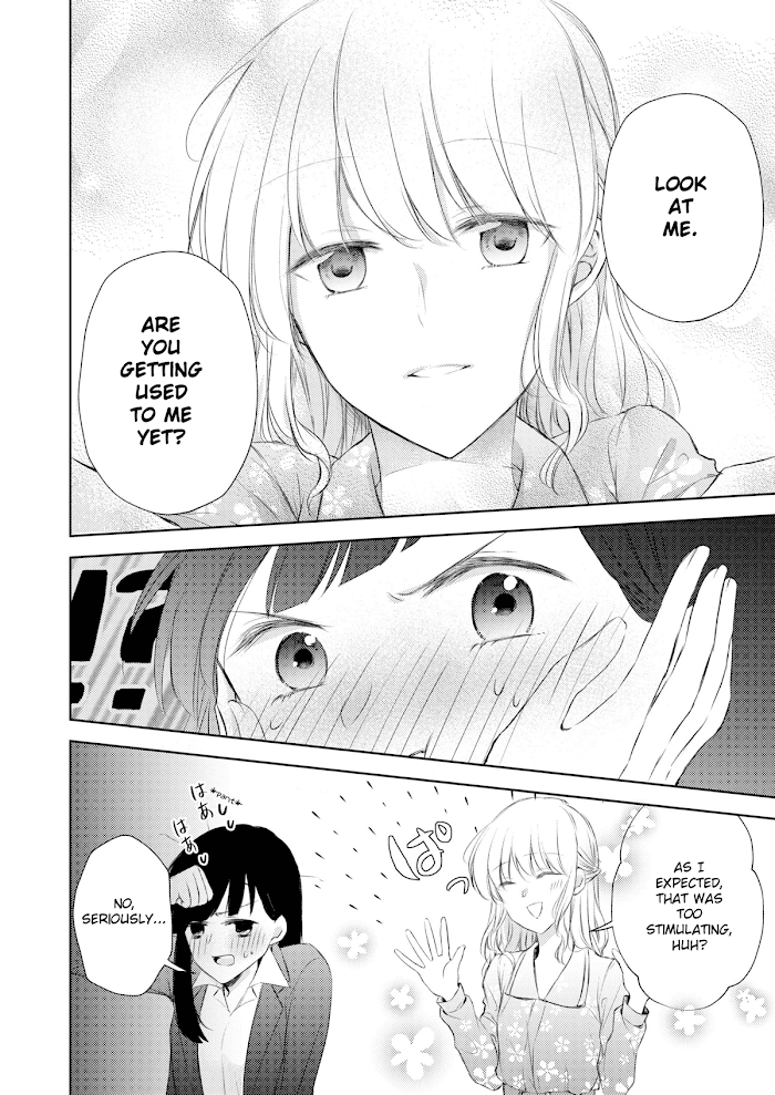 The story of a lonely female president who instantly falls for a female lesbian worker Chapter 3 - page 5