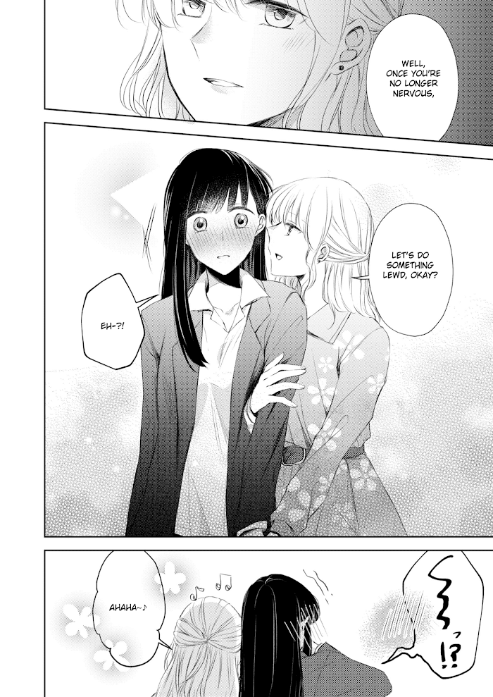 The story of a lonely female president who instantly falls for a female lesbian worker Chapter 3 - page 7