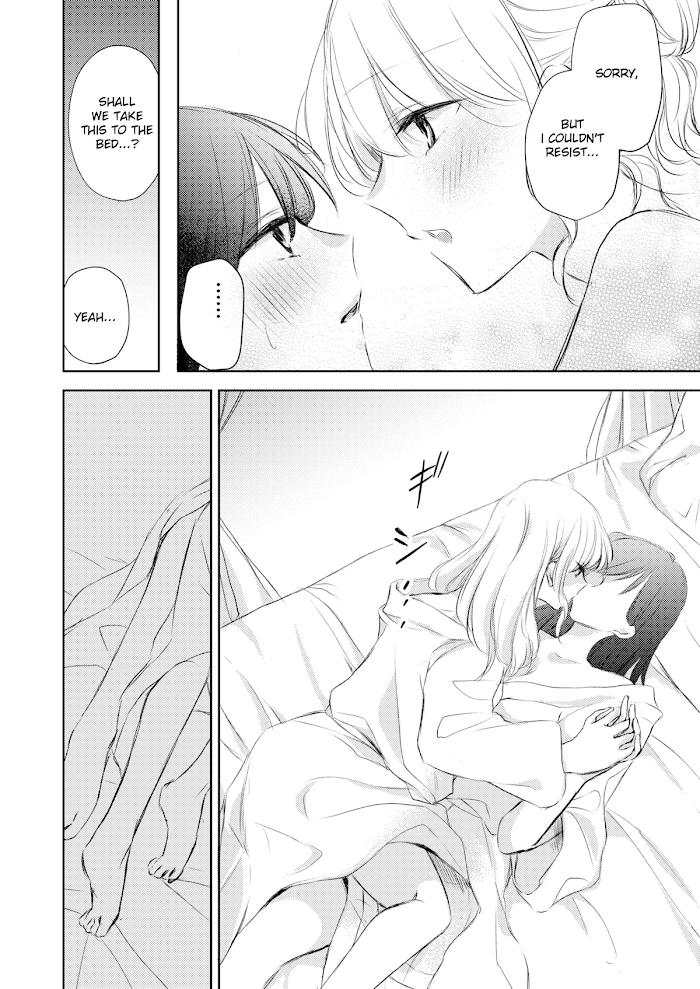 The story of a lonely female president who instantly falls for a female lesbian worker Chapter 6 - page 7