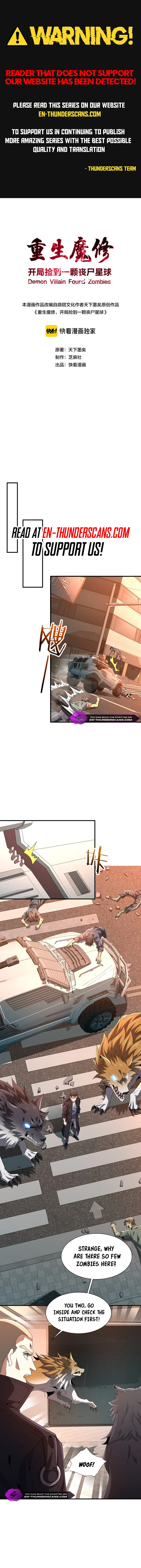 Reborn as a Demonic Cultivator: Starting with a Zombie Planet Chapter 3 - page 2