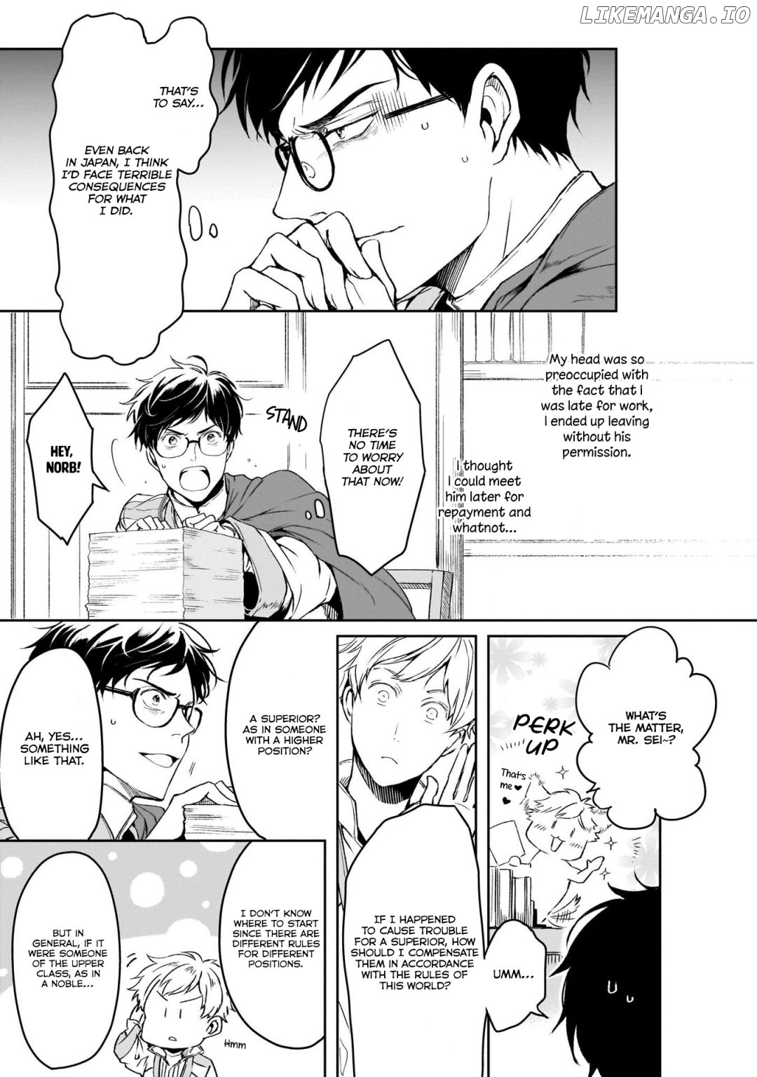 The Affairs Of The Other World Depend On The Corporate Slave chapter 7 - page 12