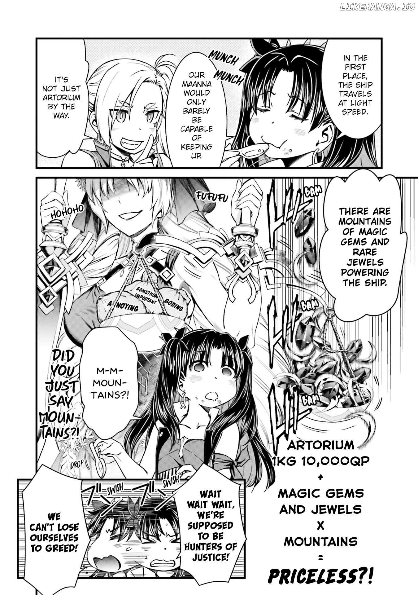 Fate/Grand Order SABER WARS II Extra Edition: Jane & Ishtar ~ Shooting Star of 1 Million Light Years ~ Chapter 1 - page 13