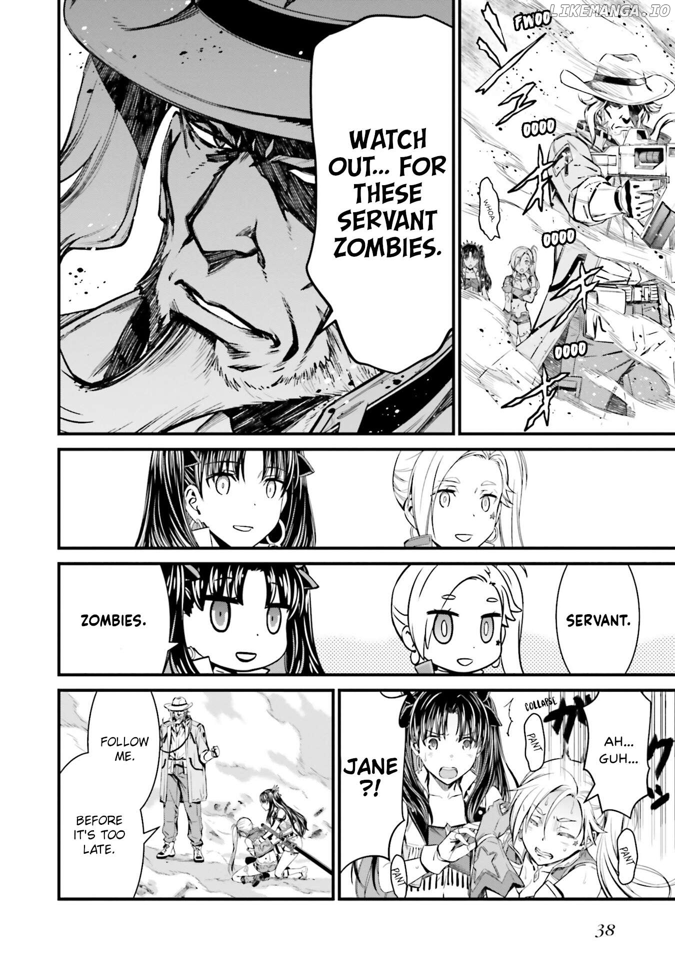 Fate/Grand Order SABER WARS II Extra Edition: Jane & Ishtar ~ Shooting Star of 1 Million Light Years ~ Chapter 1 - page 34