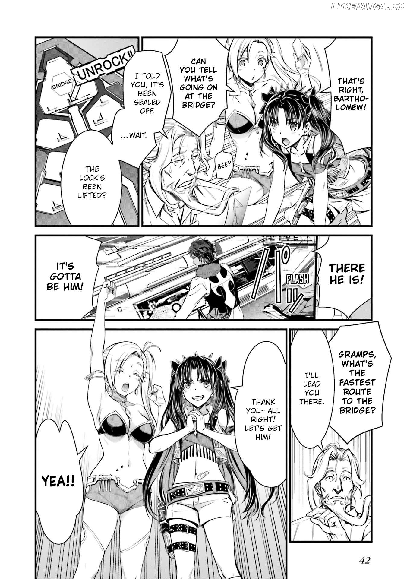 Fate/Grand Order SABER WARS II Extra Edition: Jane & Ishtar ~ Shooting Star of 1 Million Light Years ~ Chapter 1 - page 38