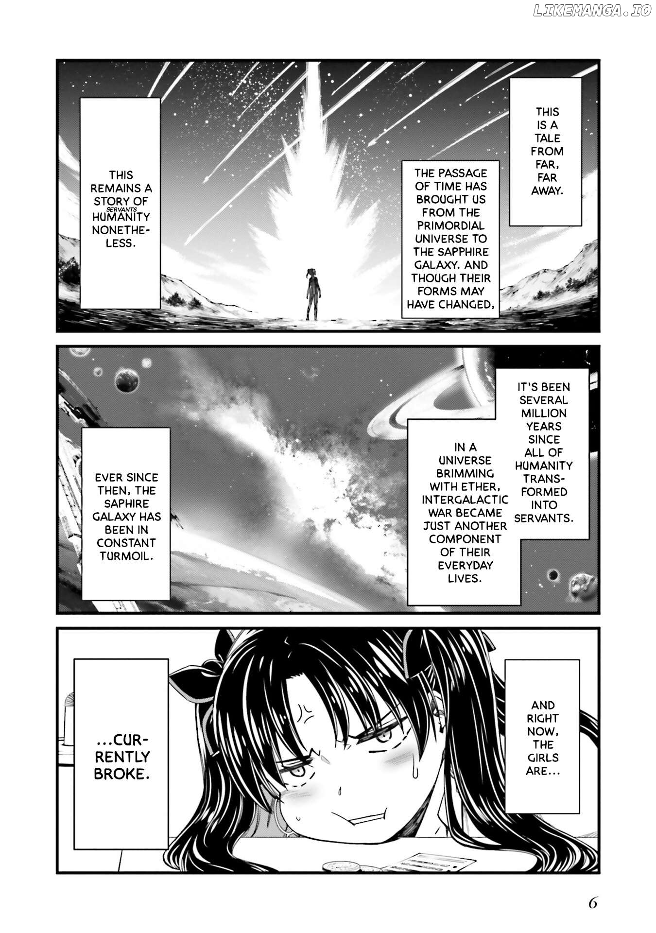 Fate/Grand Order SABER WARS II Extra Edition: Jane & Ishtar ~ Shooting Star of 1 Million Light Years ~ Chapter 1 - page 5