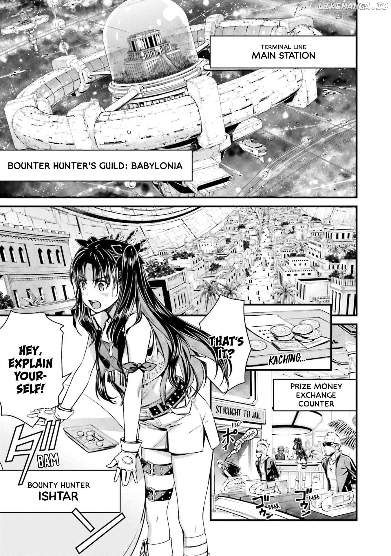 Fate/Grand Order SABER WARS II Extra Edition: Jane & Ishtar ~ Shooting Star of 1 Million Light Years ~ Chapter 1 - page 6