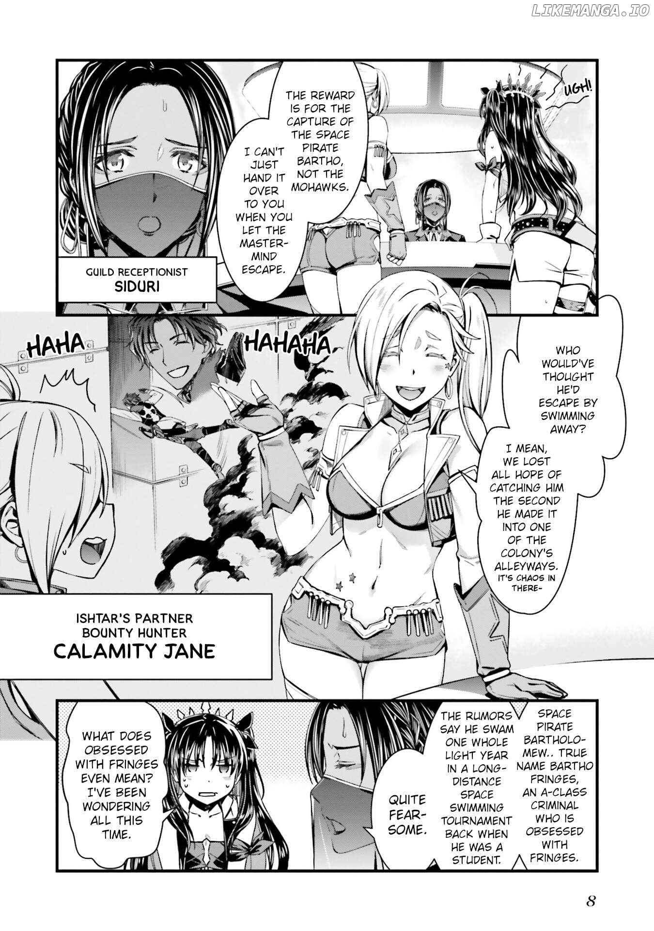 Fate/Grand Order SABER WARS II Extra Edition: Jane & Ishtar ~ Shooting Star of 1 Million Light Years ~ Chapter 1 - page 7