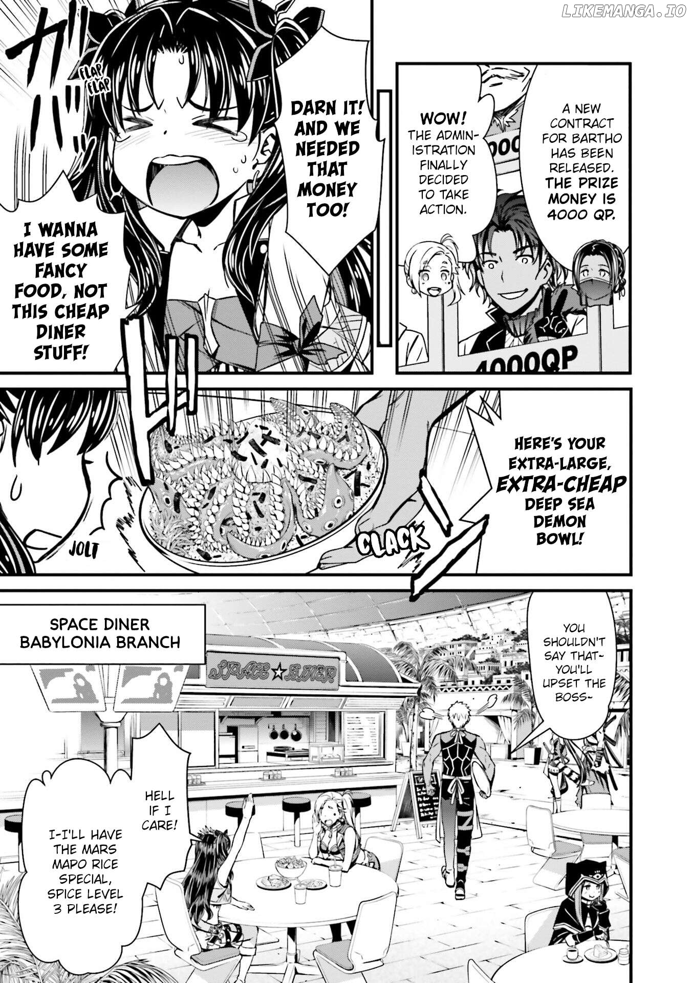 Fate/Grand Order SABER WARS II Extra Edition: Jane & Ishtar ~ Shooting Star of 1 Million Light Years ~ Chapter 1 - page 8