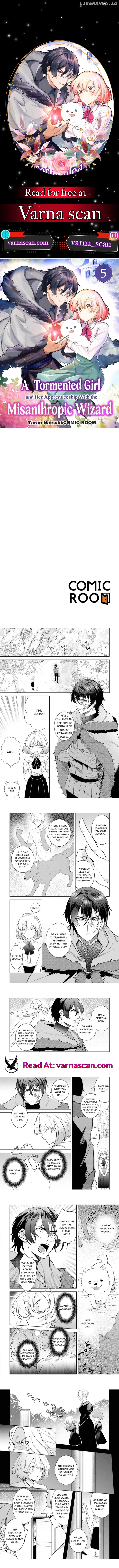 A Tormented Girl and Her Apprenticeship With the Misanthropic Wizard Chapter 5 - page 1