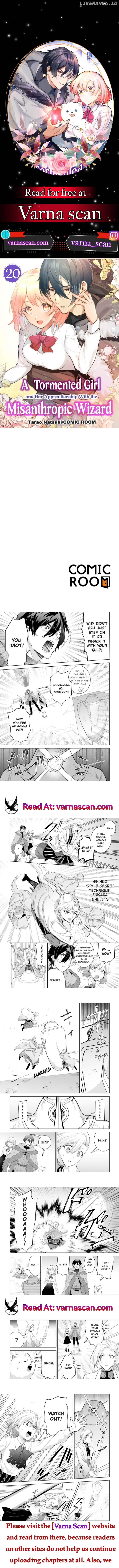 A Tormented Girl and Her Apprenticeship With the Misanthropic Wizard Chapter 20 - page 1