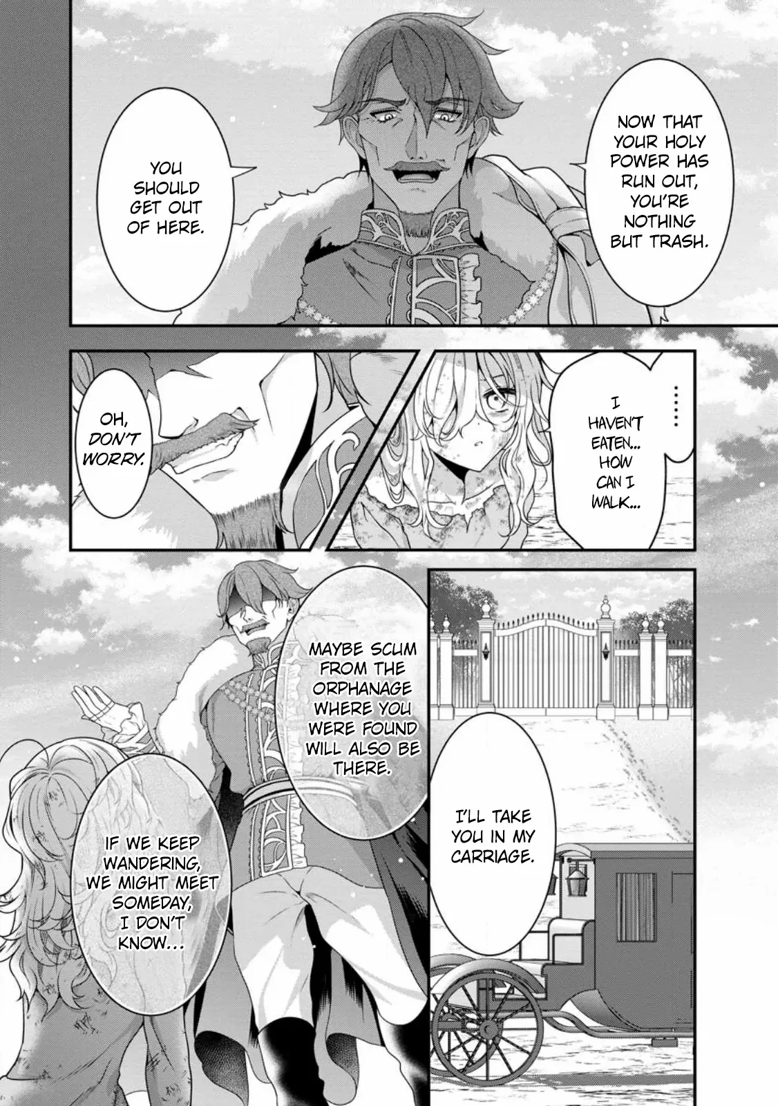 Tsuihou Seijo no Doronko Nouen Seikatsu: Itsunomanika Ringoku wo Sukutte Shimaimashita Chapter 1 - page 11