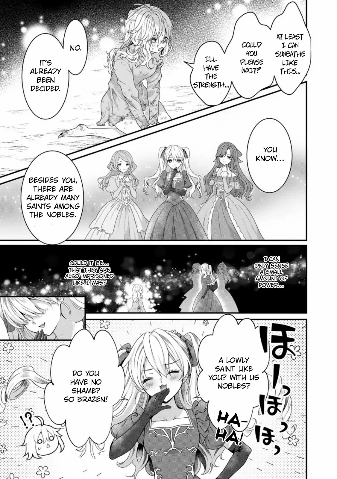Tsuihou Seijo no Doronko Nouen Seikatsu: Itsunomanika Ringoku wo Sukutte Shimaimashita Chapter 1 - page 12