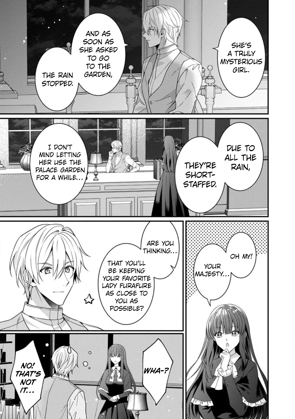 Tsuihou Seijo no Doronko Nouen Seikatsu: Itsunomanika Ringoku wo Sukutte Shimaimashita Chapter 2.2 - page 6