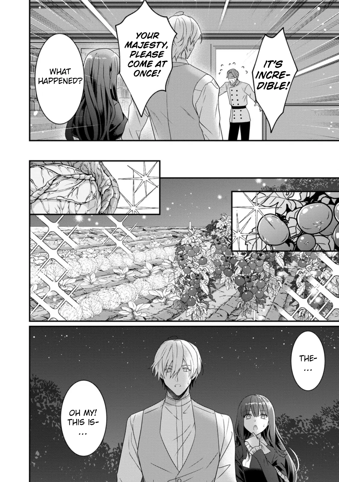 Tsuihou Seijo no Doronko Nouen Seikatsu: Itsunomanika Ringoku wo Sukutte Shimaimashita Chapter 2.3 - page 3