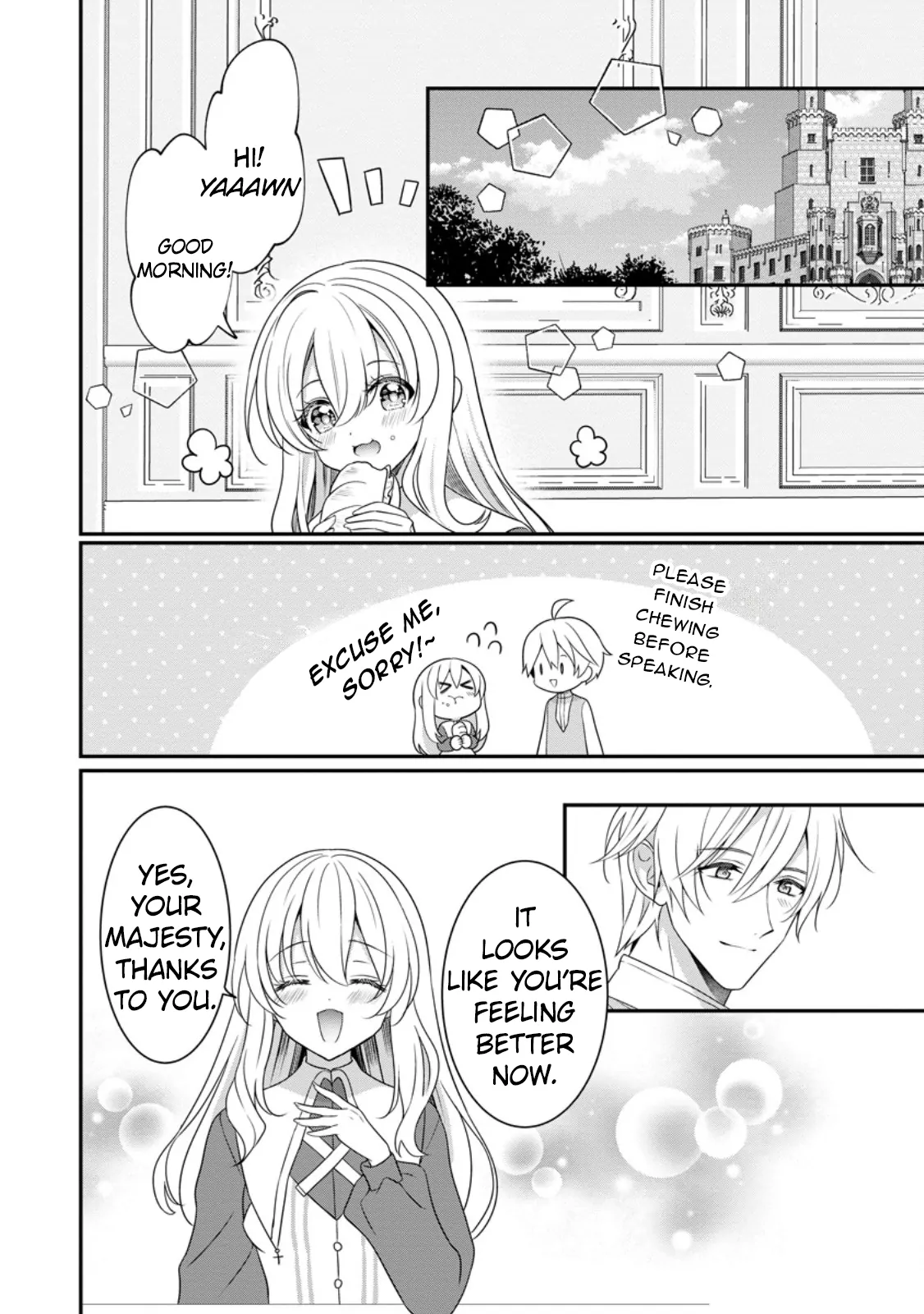 Tsuihou Seijo no Doronko Nouen Seikatsu: Itsunomanika Ringoku wo Sukutte Shimaimashita Chapter 2.3 - page 5