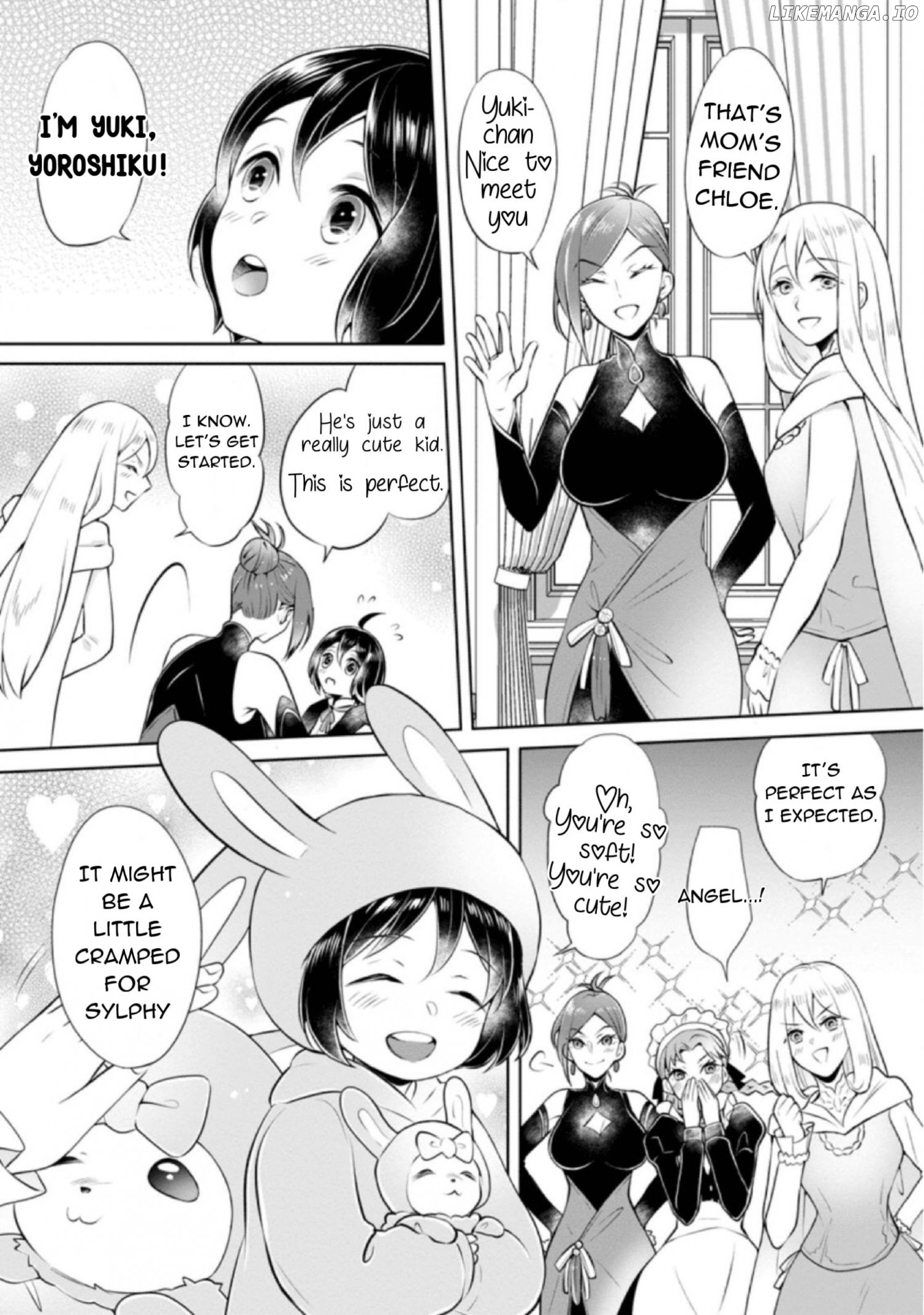 Yasashii Kazoku to, Takusan no Mofumofu ni Kakomarete. Chapter 4 - page 10