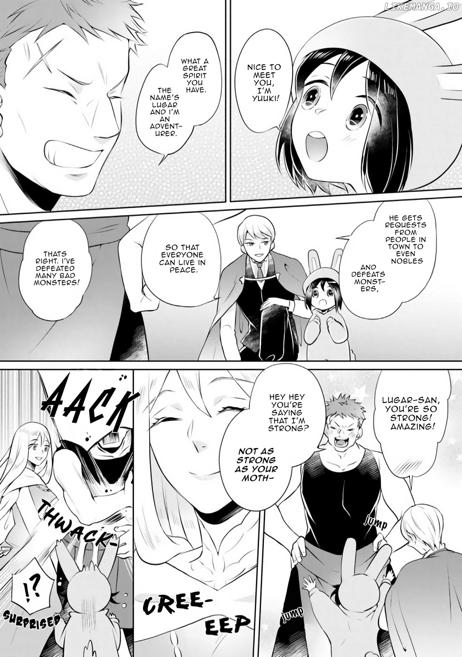 Yasashii Kazoku to, Takusan no Mofumofu ni Kakomarete. Chapter 4.2 - page 6