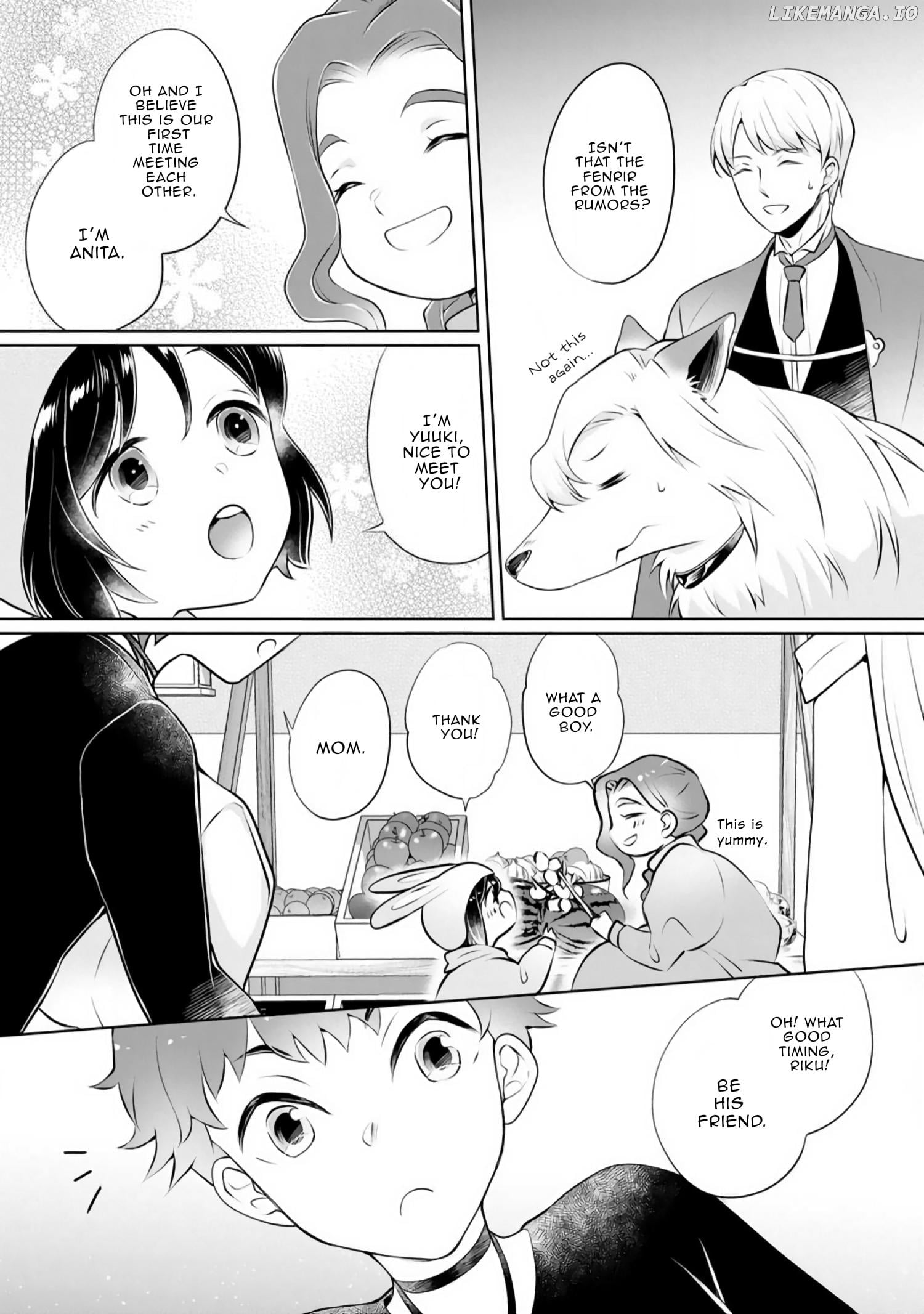 Yasashii Kazoku to, Takusan no Mofumofu ni Kakomarete. Chapter 4.2 - page 8