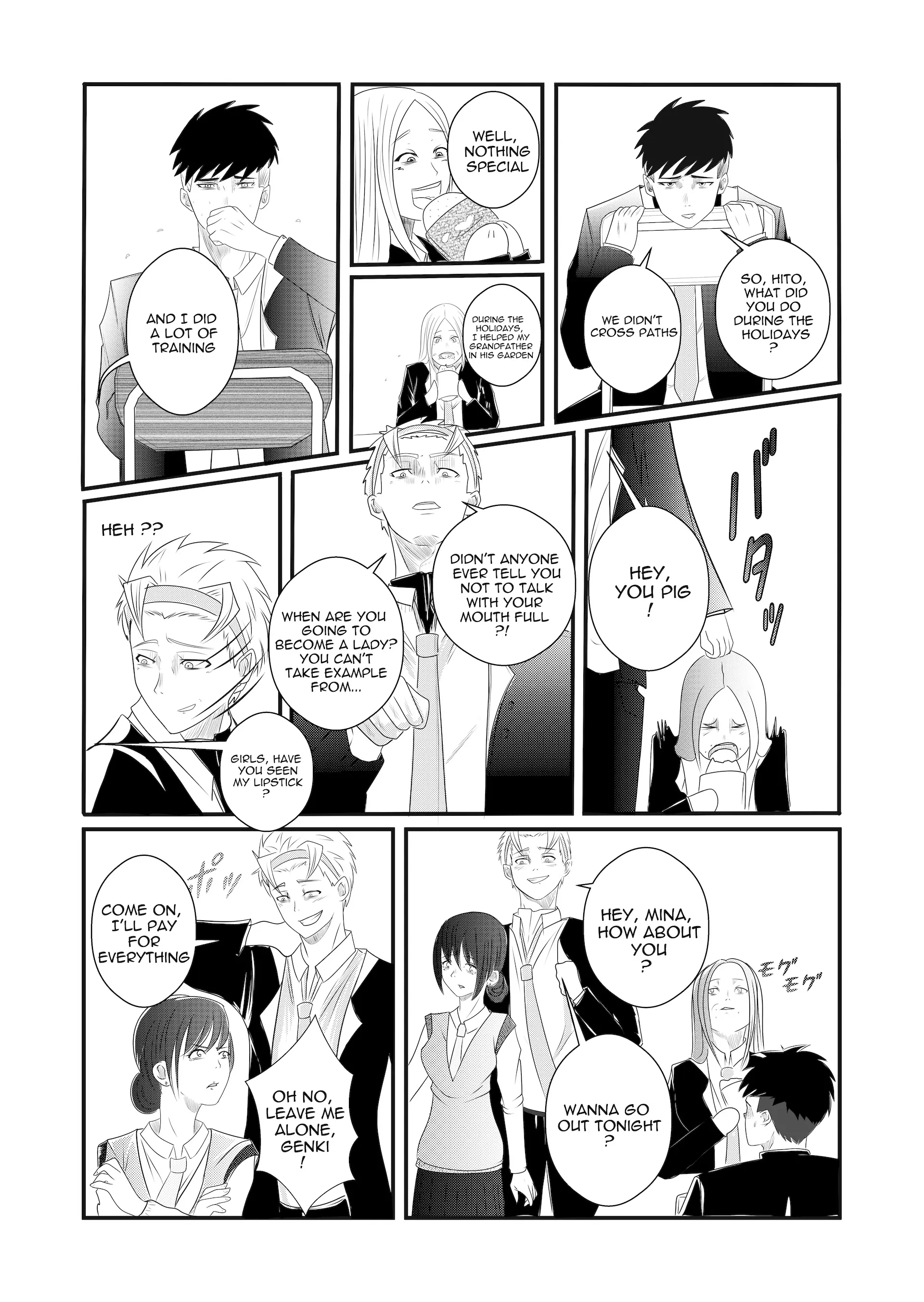 Tsuyobiki- Manga Chapter 1 - page 23