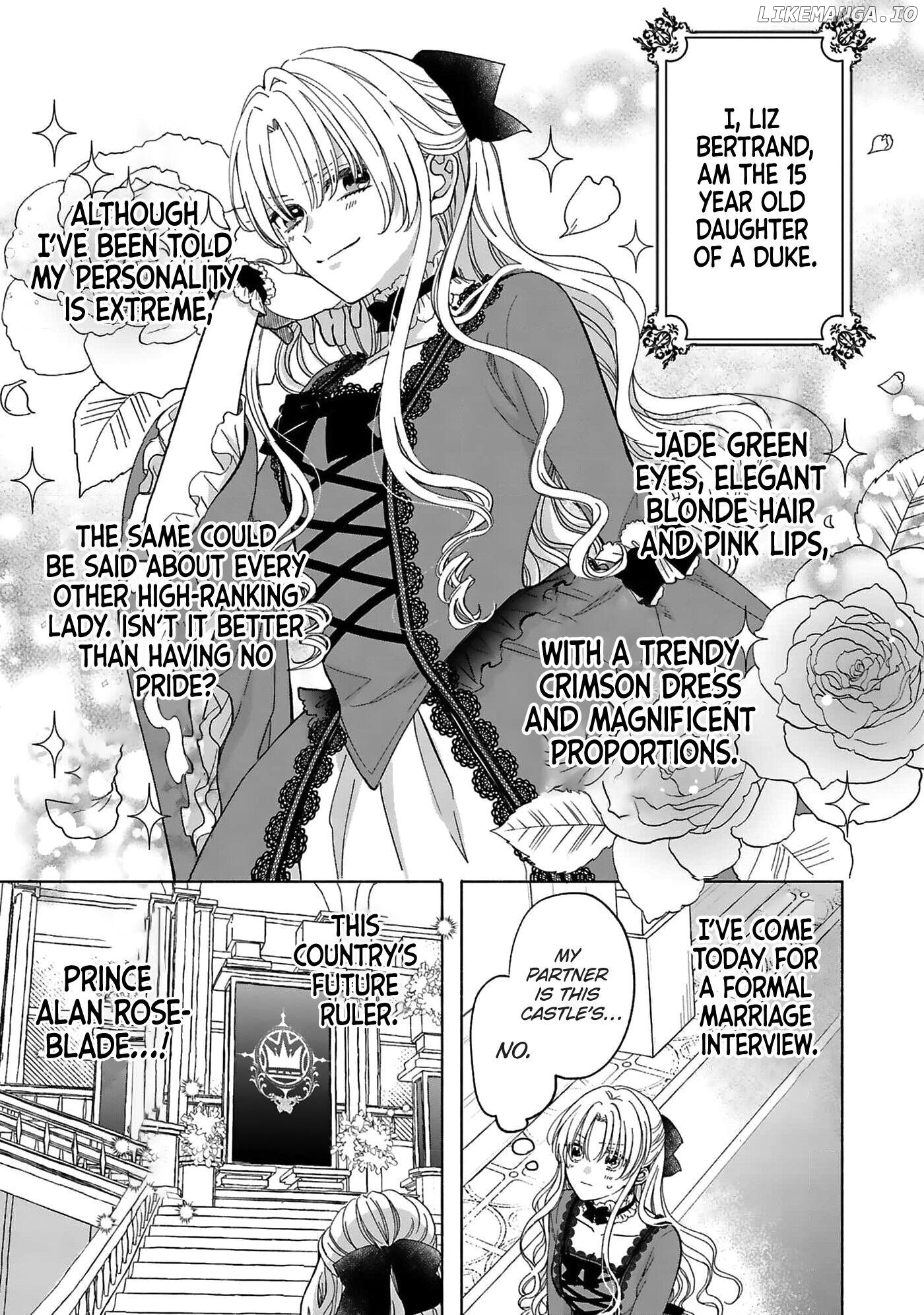 I Don’t Want to Become a Villainess, So I Aim At Becoming a Perfect Lady With The Prince! Chapter 1 - page 5