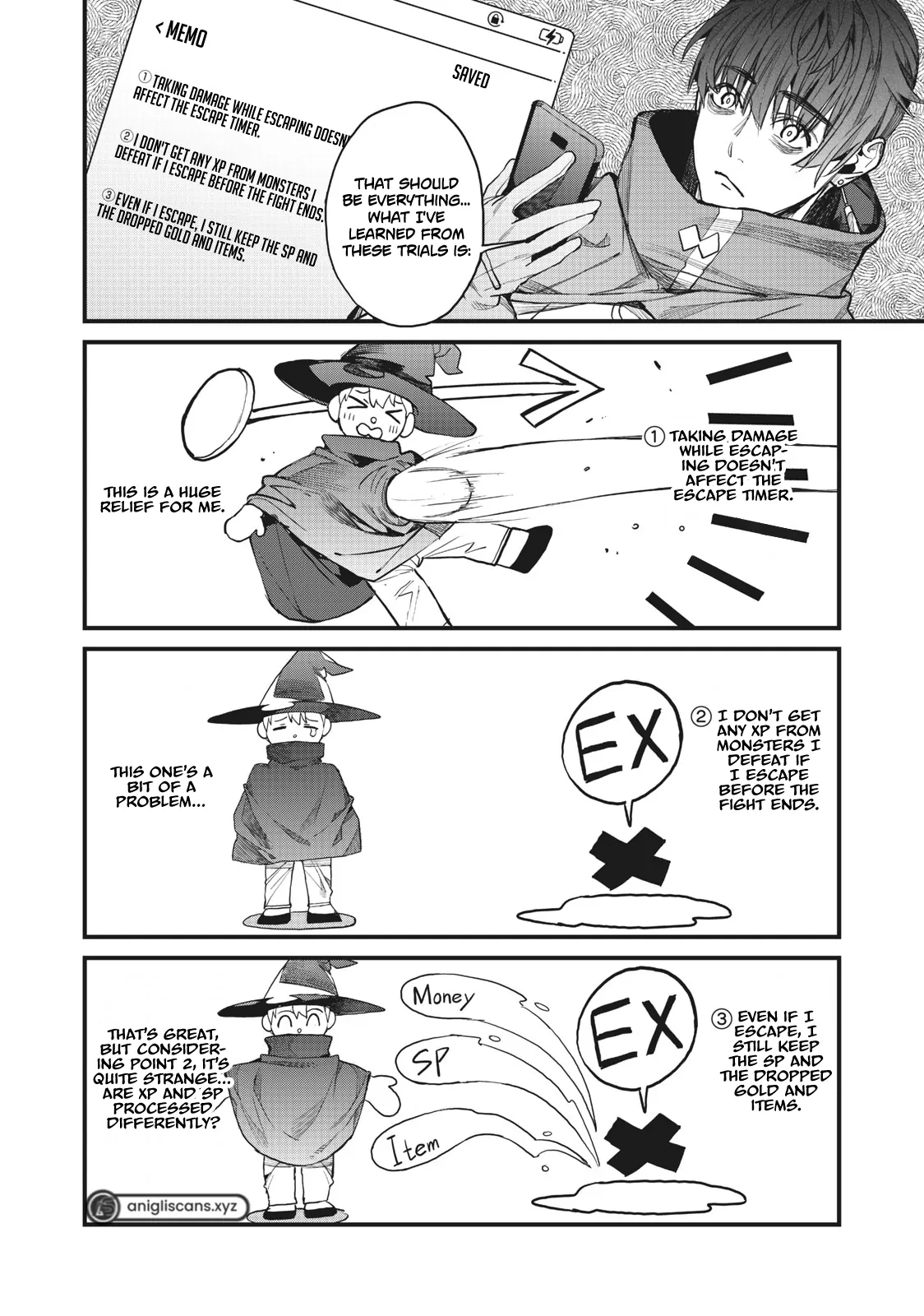 Using the Faulty Skill, "Escape," I Strive to Become the Strongest One Starting from the Utmost Low End of Ability Levels Chapter 3 - page 16