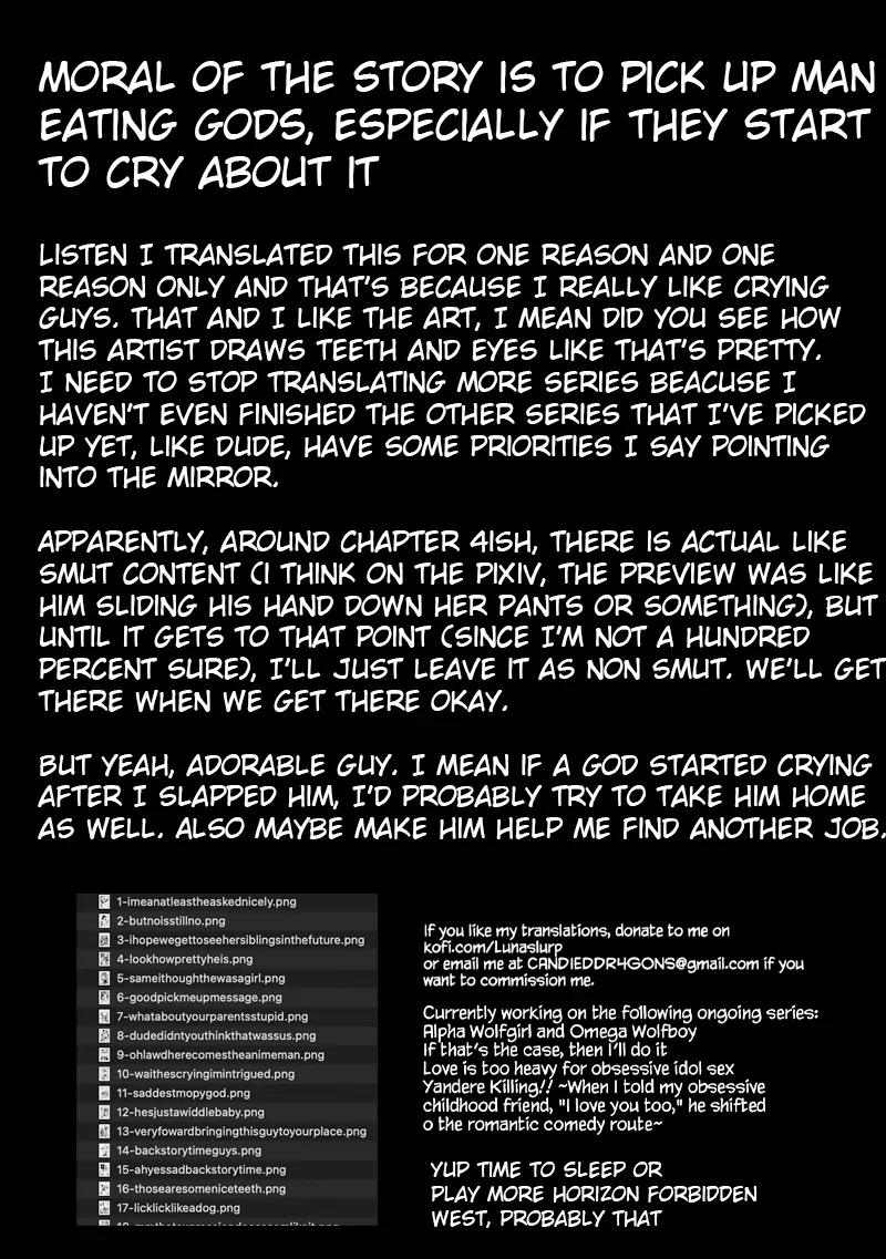 My Very Own God ~ He begs for a kiss to restore his strength Chapter 1 - page 27