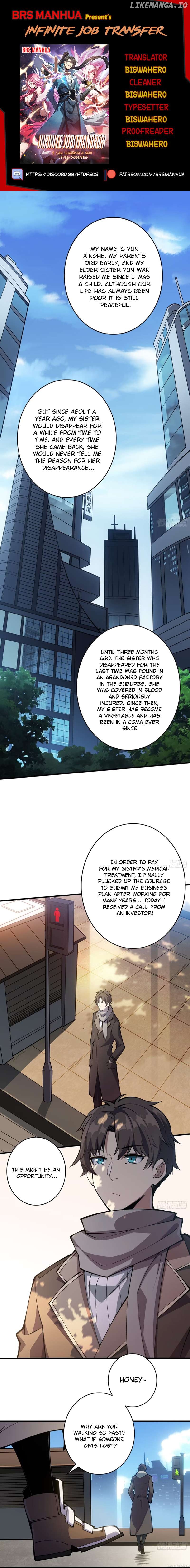Infinite Job Transfer: I Can Summon Max Level Goddess Chapter 1 - page 1