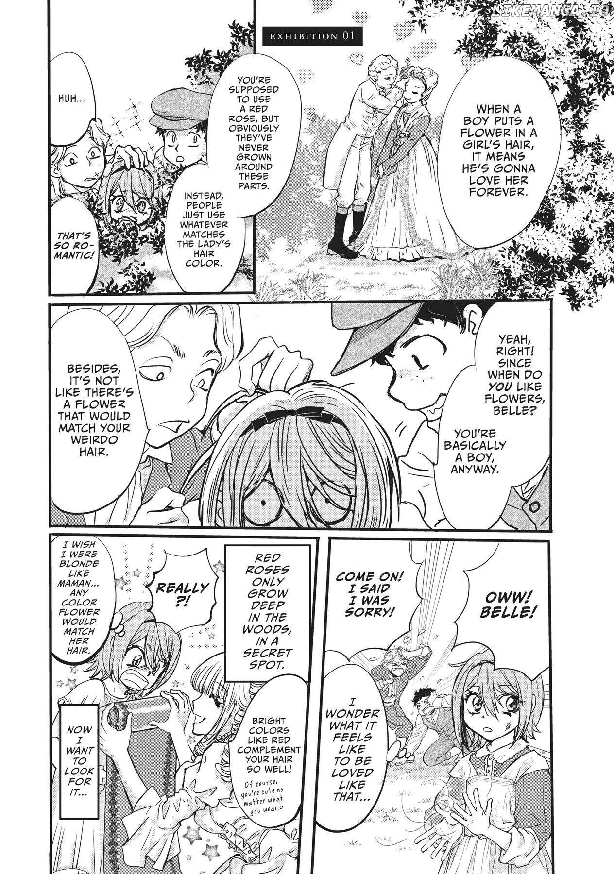 Rakuen no Bijo to Yajuu Chapter 4.5 - page 1