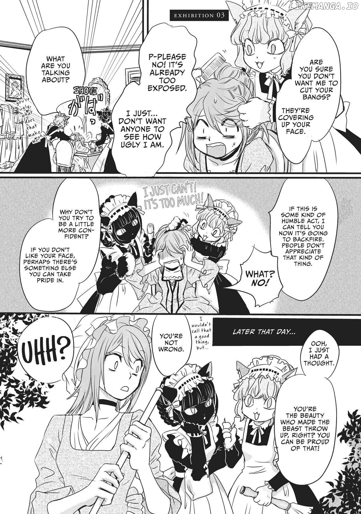 Rakuen no Bijo to Yajuu Chapter 4.5 - page 3