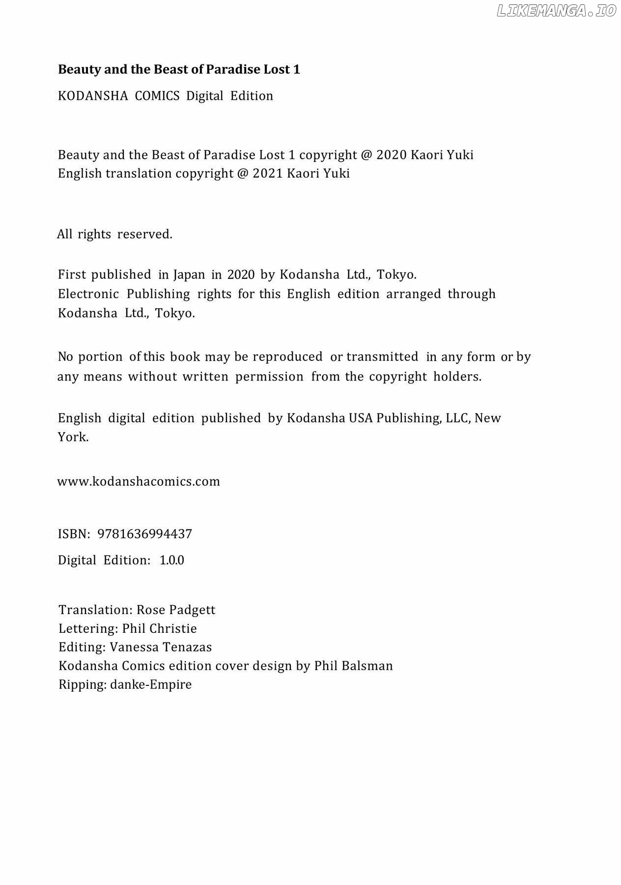 Rakuen no Bijo to Yajuu Chapter 4.5 - page 10